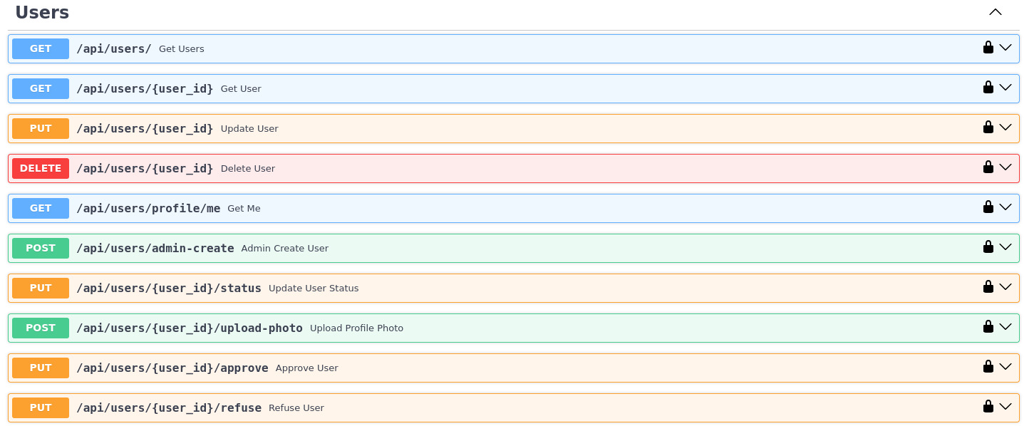 FastAPI Backend — Platform